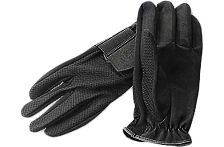Beretta Black Alcantara Mesh Gloves - view 6